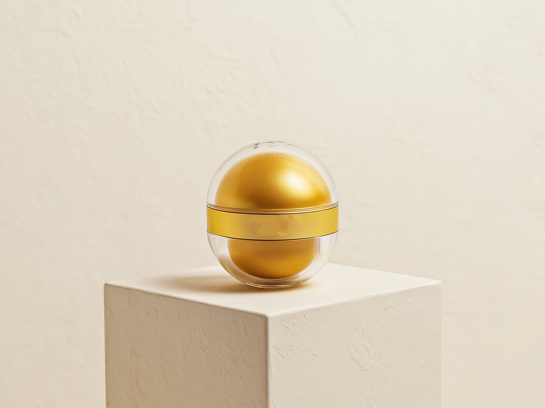 Illuminating Gold Fusion Mask