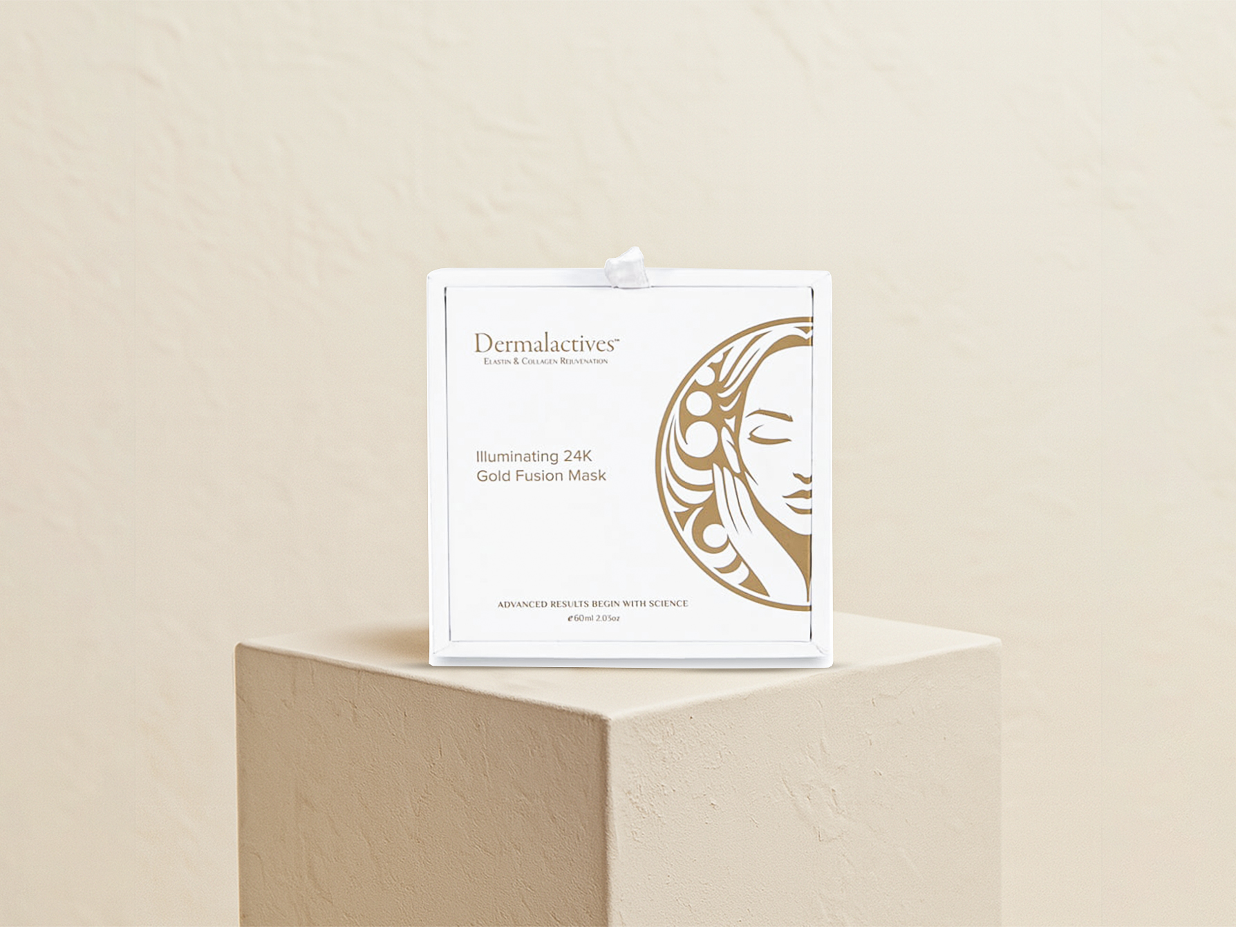 Illuminating Gold Fusion Mask Box