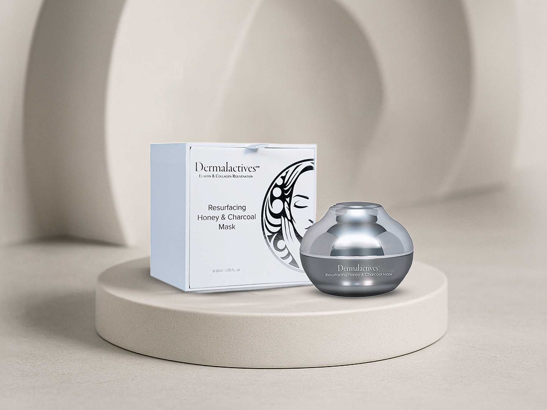 Resurfacing Honey and Charcoal Mask (2)